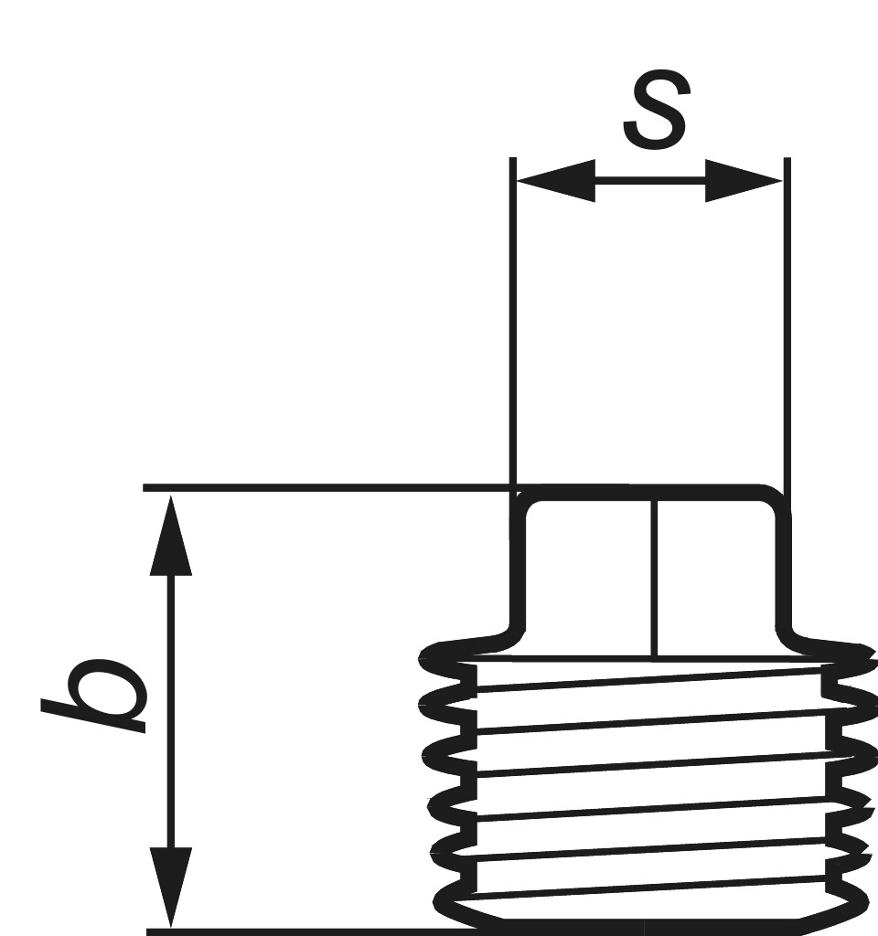 4-kt.-Stopfen  Nr. 20  DIN 2991 schwarz   2    "